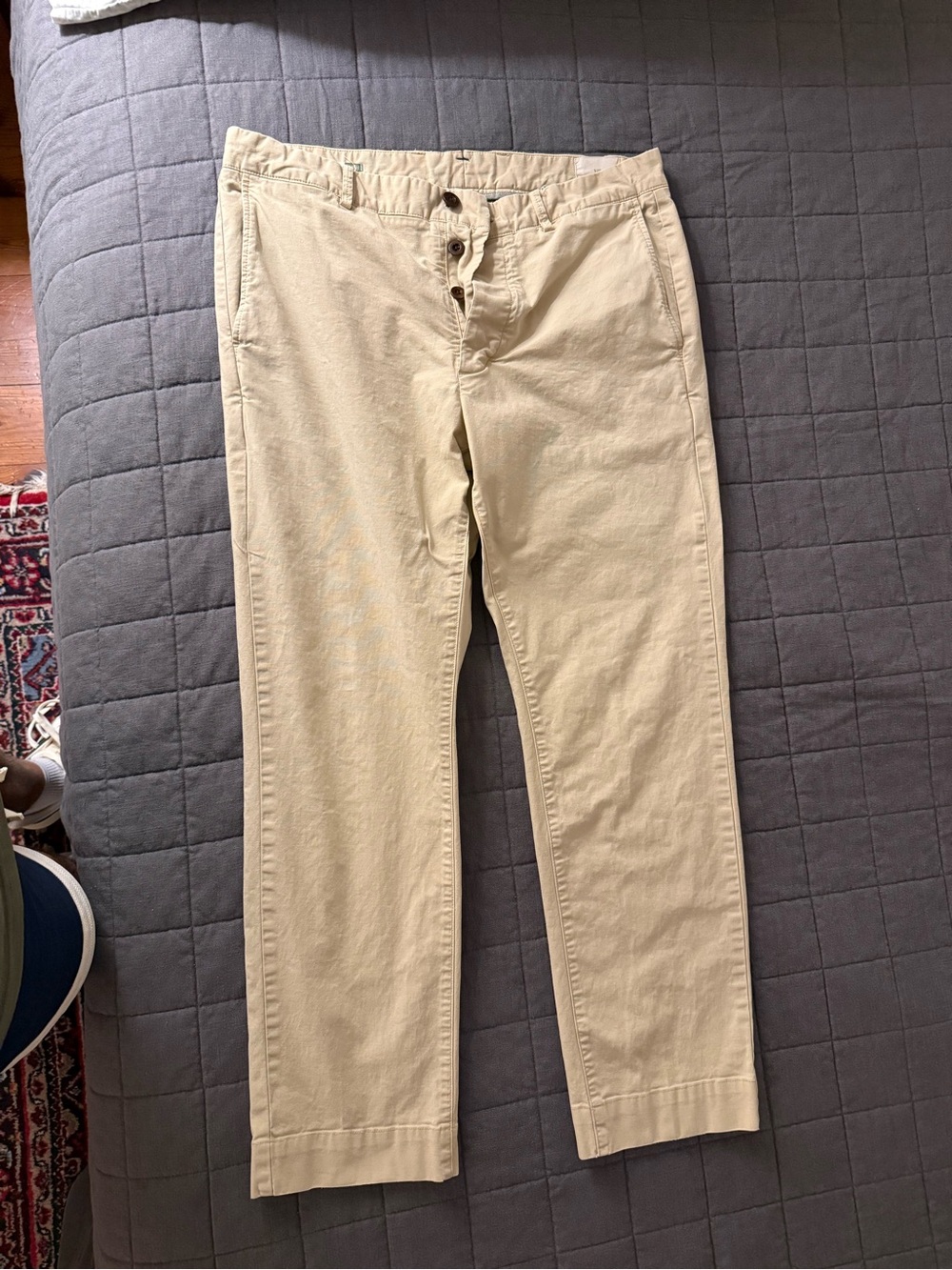 Sid Mashburn Garmet-Dyed Sport Trousers